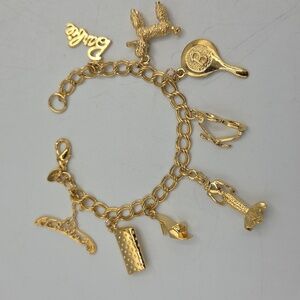 Vintage 1990 Barbie Charm Bracelet